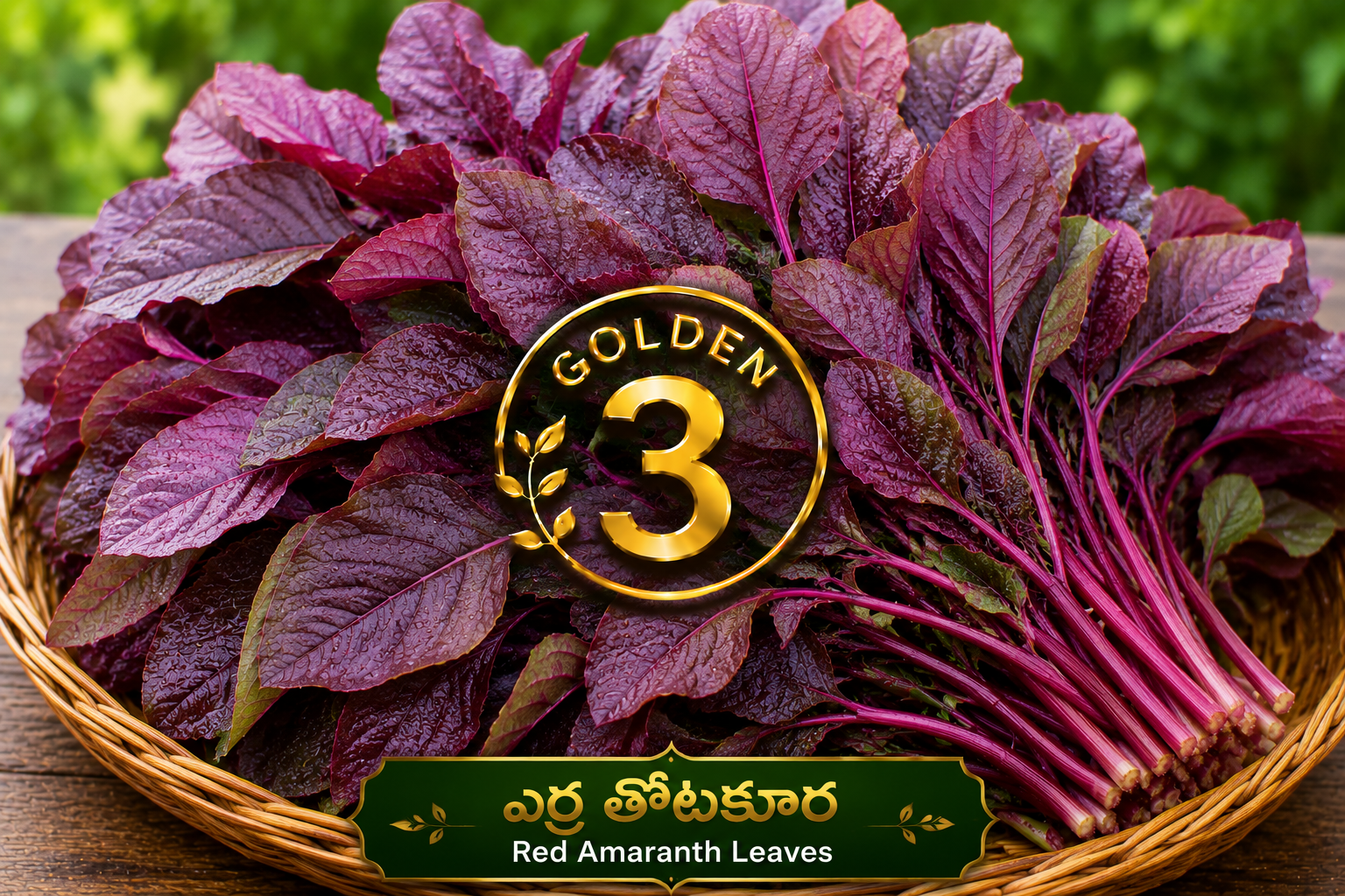 FRESH ఎర్ర తోటకూర /Red Amaranth